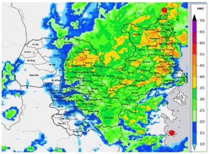 ⚠️ TIN CẢNH BÁO: DÔNG, LỐC, SÉT, MƯA ĐÁ VÀ MƯA LỚN CỤC BỘ TRÊN KHU VỰC TỈNH ĐẮK LẮK